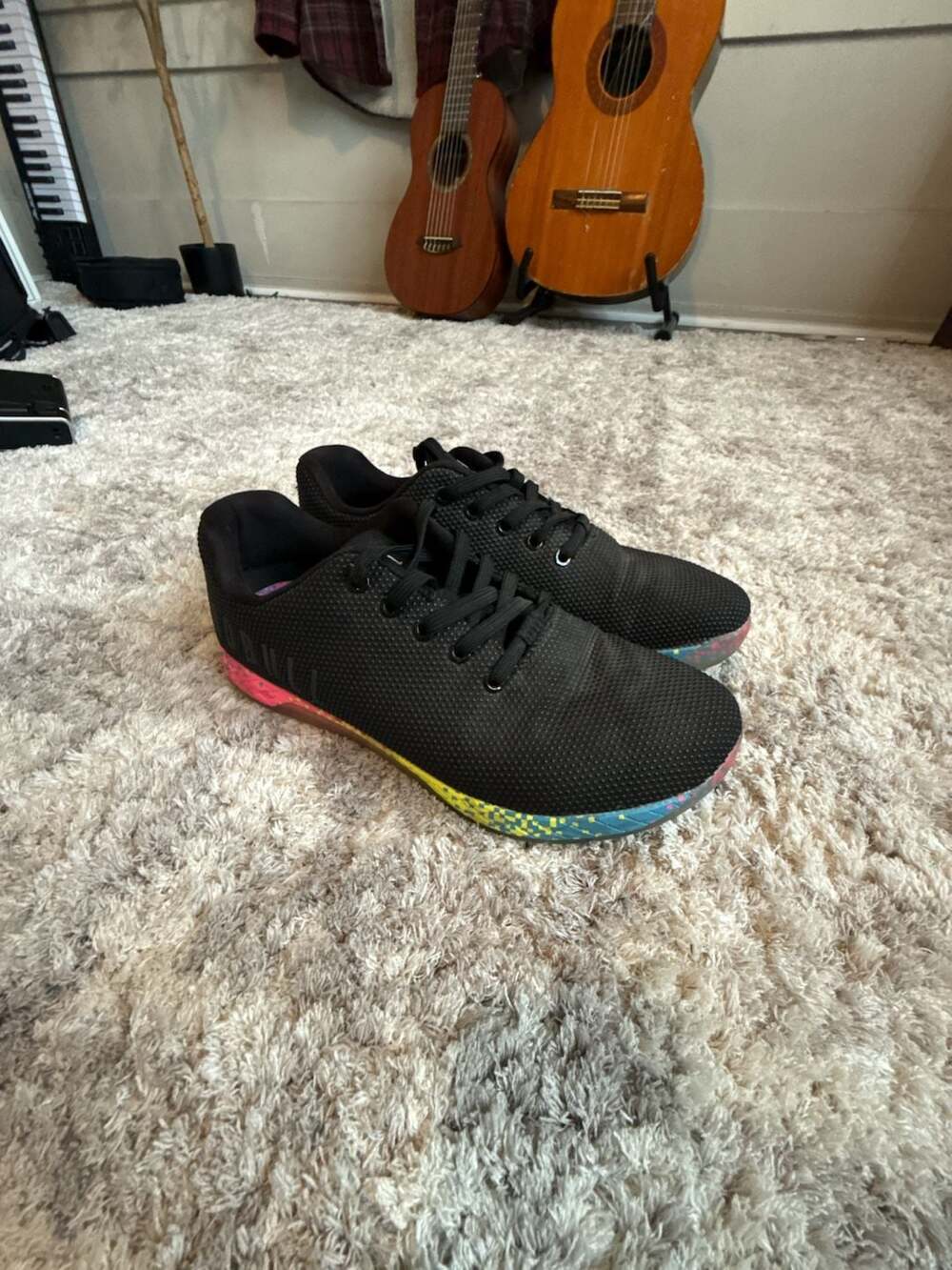 NOBULL Trainer+ Neon Glitch Black Training Shoes